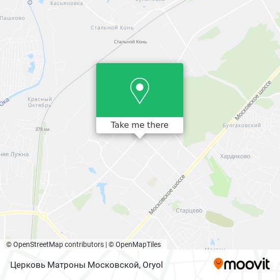 Церковь Матроны Московской map