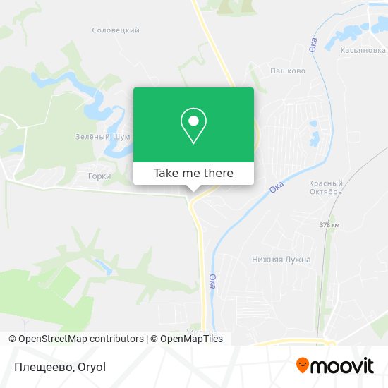 Плещеево map