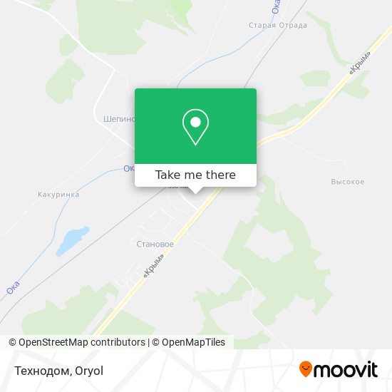Технодом map