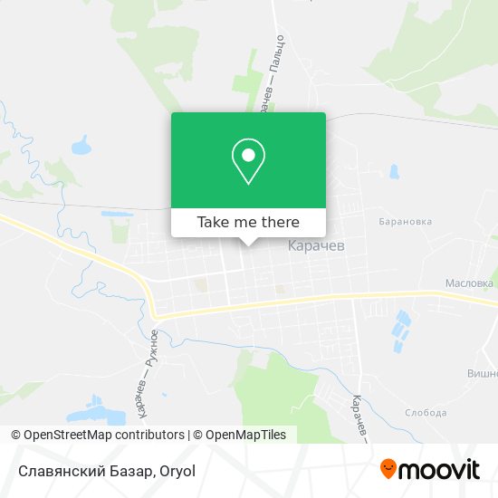 Славянский Базар map