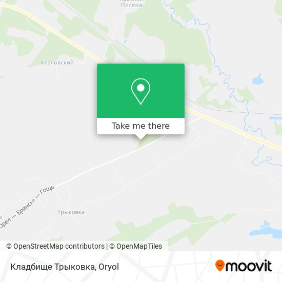 Кладбище Трыковка map
