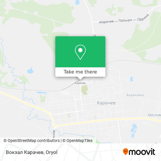 Вокзал Карачев map