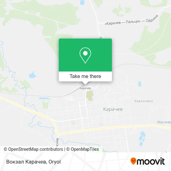 Вокзал Карачев map