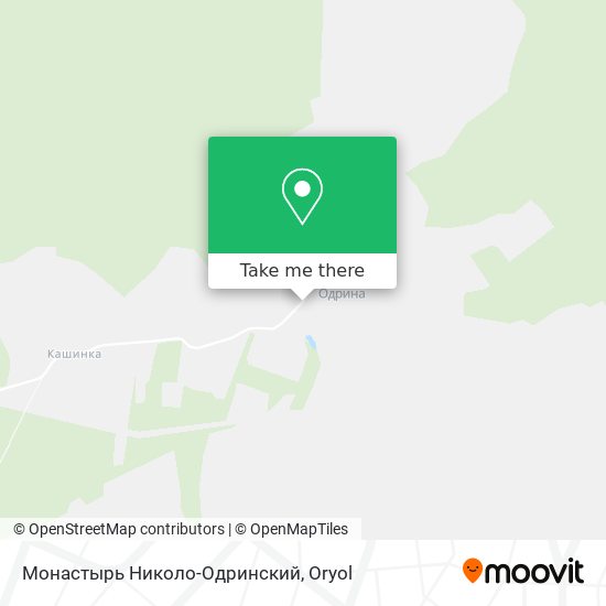 Монастырь Николо-Одринский map