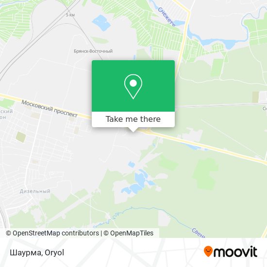 Шаурма map