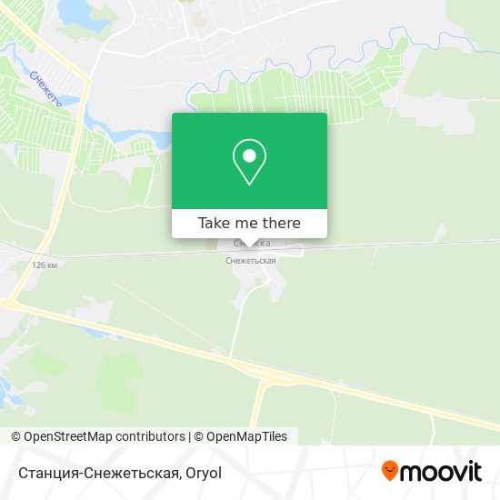 Станция-Снежетьская map
