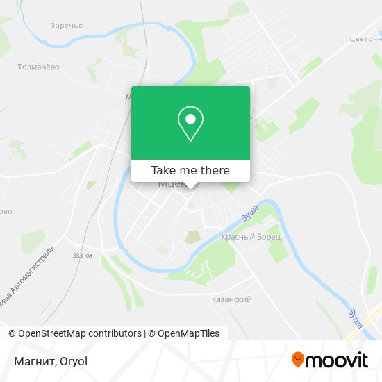Магнит map