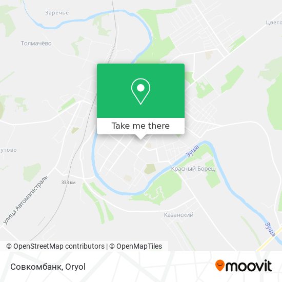 Совкомбанк map