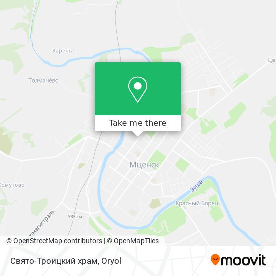 Свято-Троицкий храм map