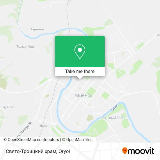 Свято-Троицкий храм map