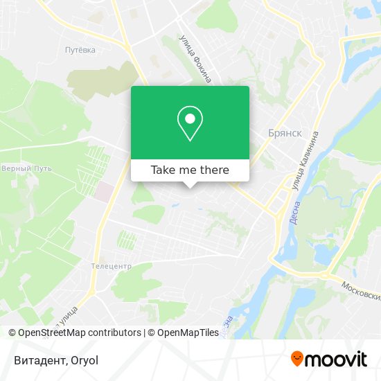 Витадент map