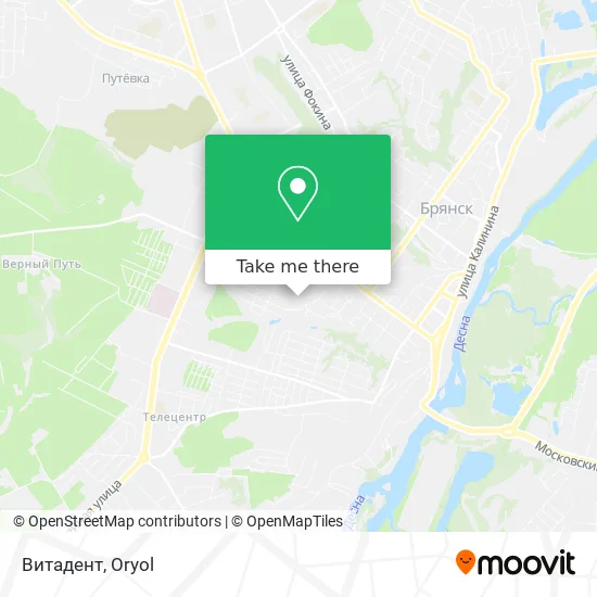 Витадент map