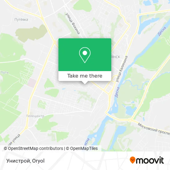 Унистрой map