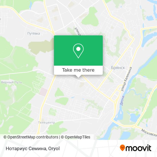Нотариус Семина map