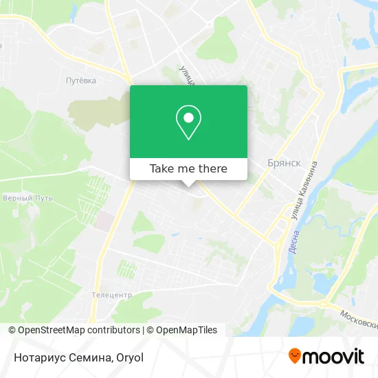 Нотариус Семина map