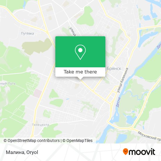 Малина map