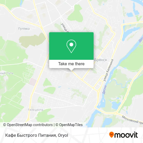 Кафе Быстрого Питания map