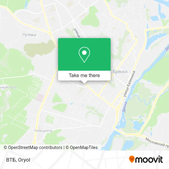ВТБ map