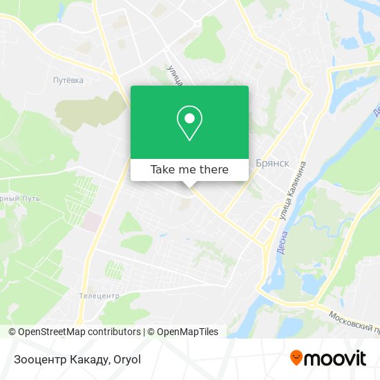 Зооцентр Какаду map