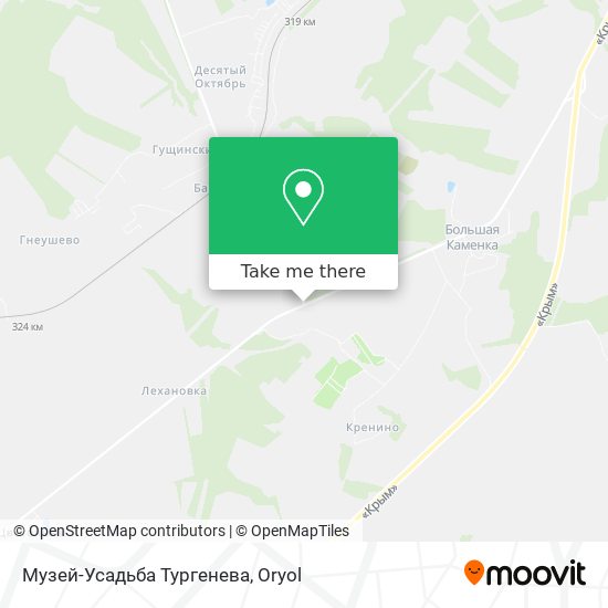 Музей-Усадьба Тургенева map