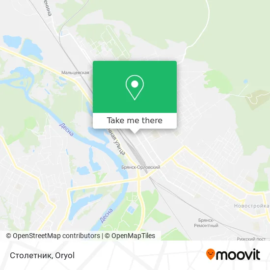 Столетник map