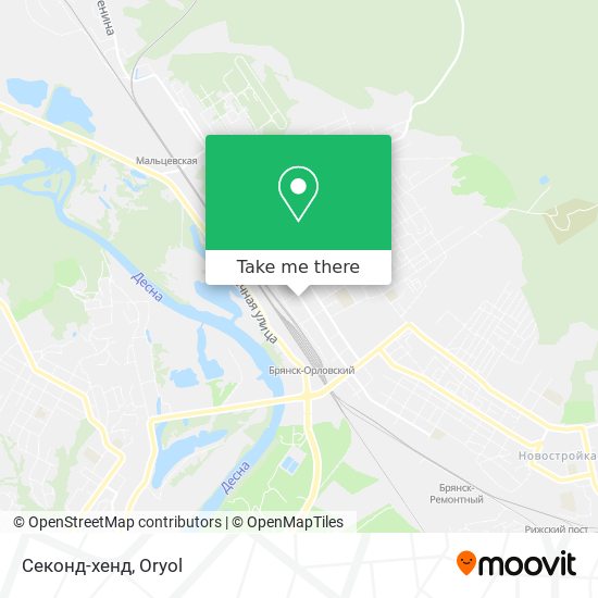 Секонд-хенд map