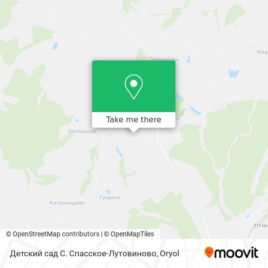 Детский сад С. Спасское-Лутовиново map