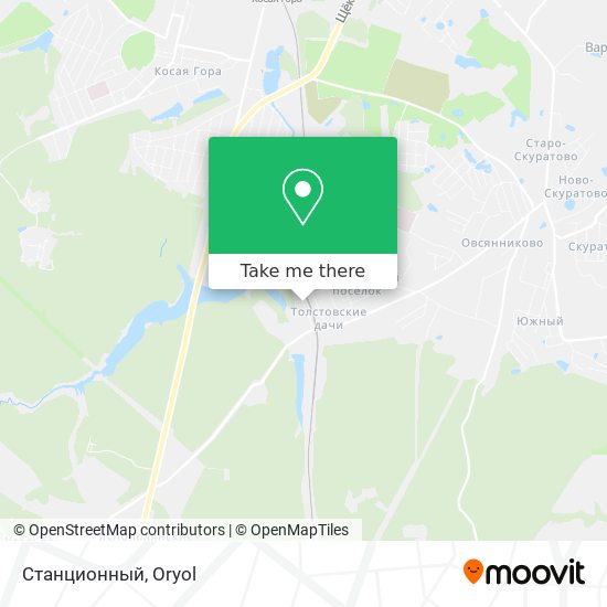 Станционный map