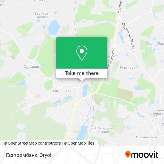 Газпромбанк map