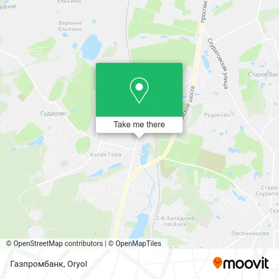 Газпромбанк map