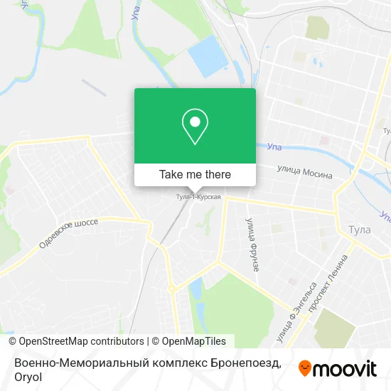 Военно-Мемориальный комплекс Бронепоезд map