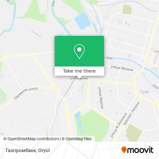 Газпромбанк map