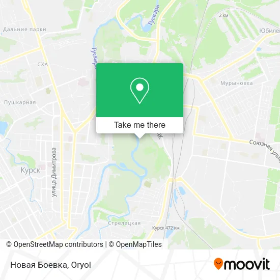 Новая Боевка map