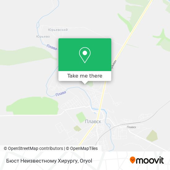 Бюст Неизвестному Хирургу map