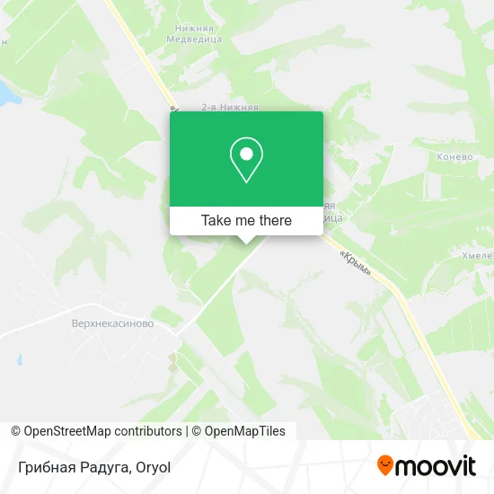 Грибная Радуга map