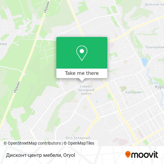 Дисконт-центр мебели map