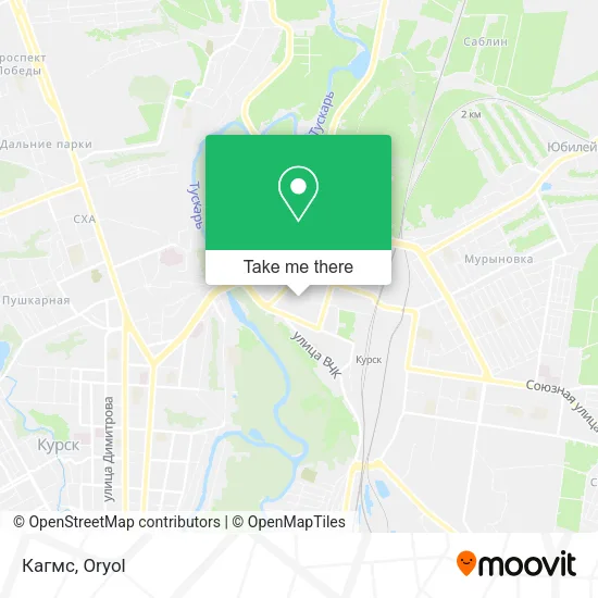 Кагмс map