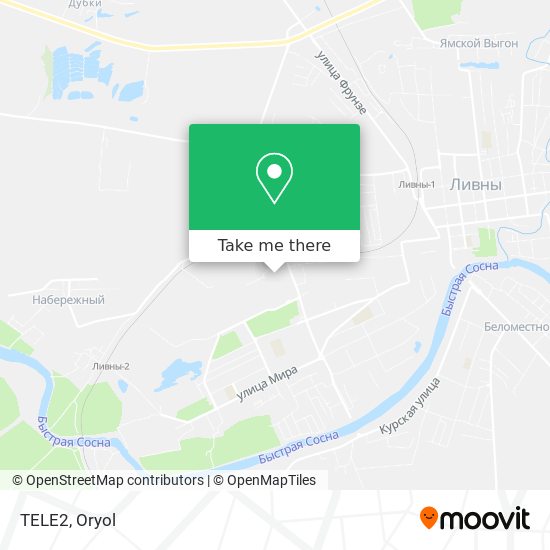 TELE2 map