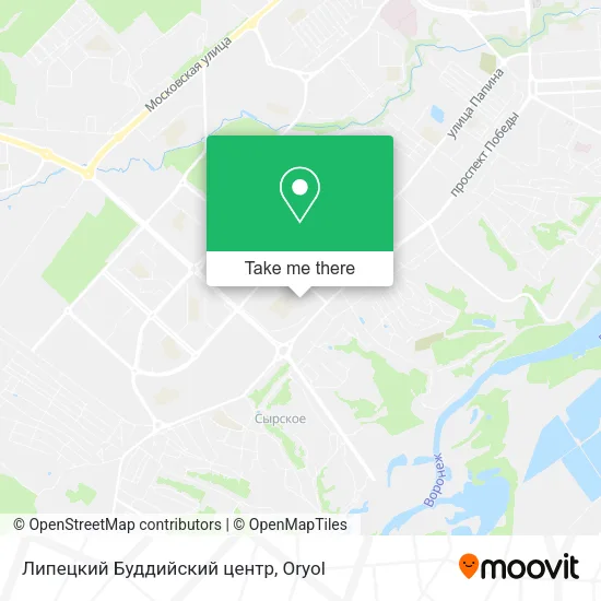 Липецкий Буддийский центр map