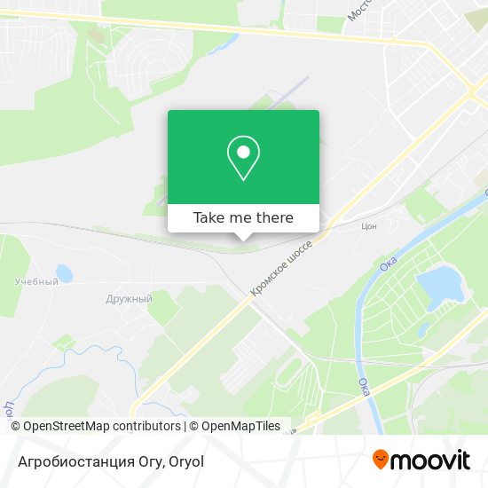 Агробиостанция Огу map