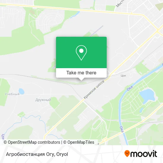 Агробиостанция Огу map