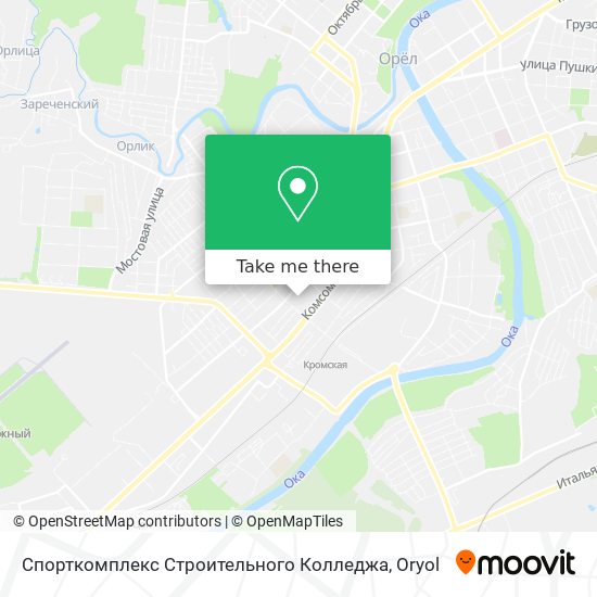 Спорткомплекс Строительного Колледжа map
