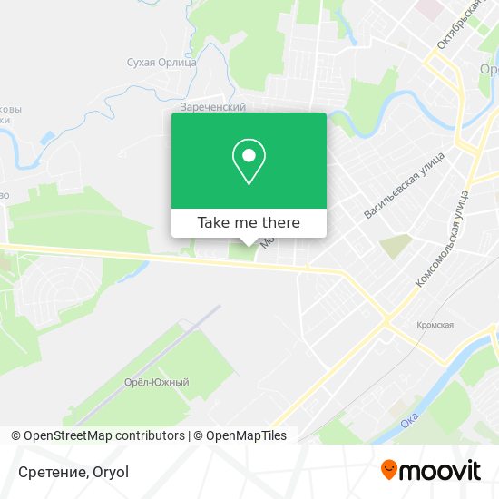 Сретение map