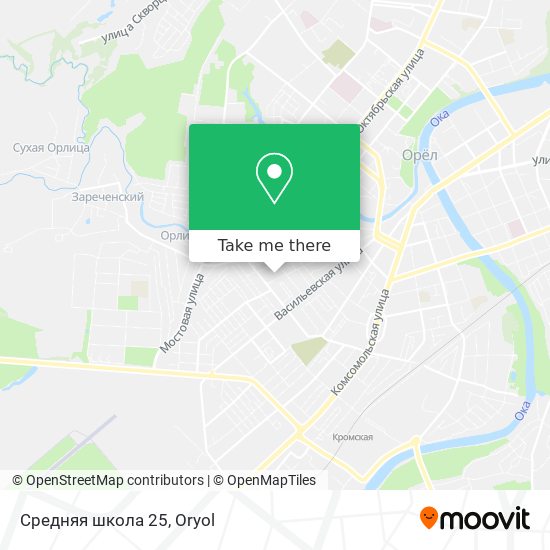Средняя школа 25 map