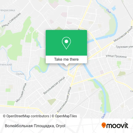 Волейбольная Площадка map