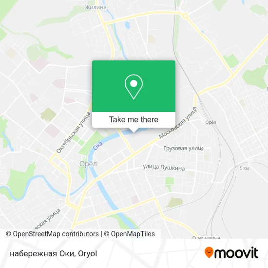 набережная Оки map