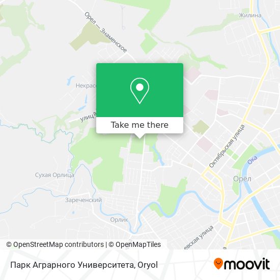 Парк Аграрного Университета map