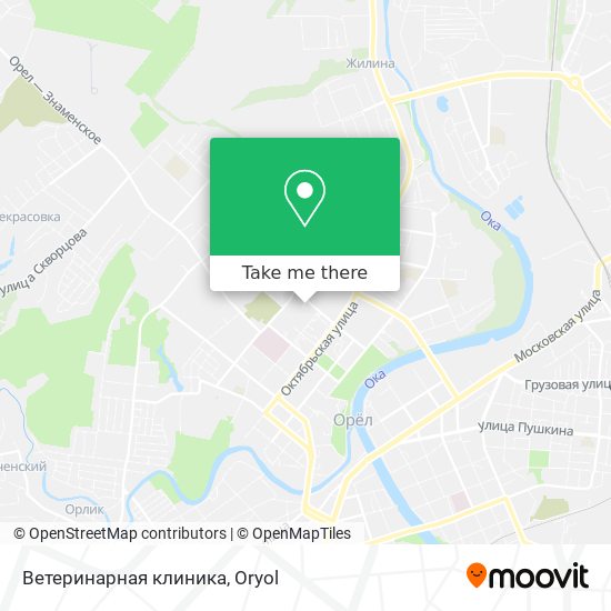 Ветеринарная клиника map