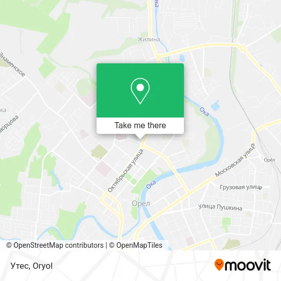 Утес map
