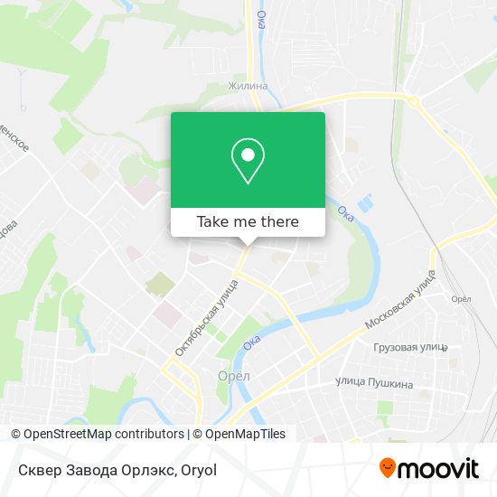 Сквер Завода Орлэкс map